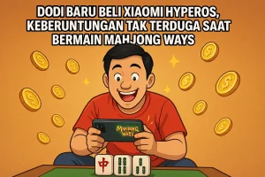 Dodi Baru Beli Xiaomi HyperOS, Keberuntungan Tak Terduga Saat Bermain Mahjong Ways