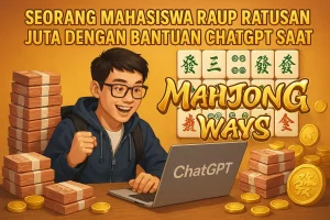 Seorang Mahasiswa Raup Ratusan Juta dengan Bantuan ChatGPT saat Bermain Mahjong Ways